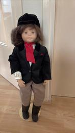 Stoffen paarden meisje pop, Verzamelen, Poppen, Ophalen of Verzenden, Zo goed als nieuw, Pop