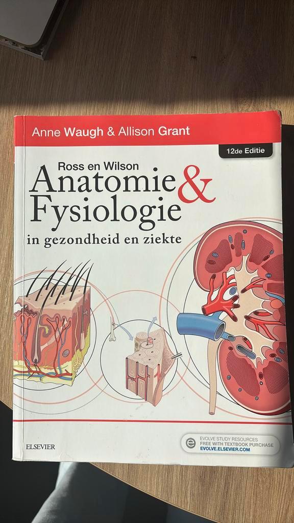 Anatomie & fysiologie, Boeken, Gezondheid, Dieet en Voeding, Zo goed als nieuw, Ophalen of Verzenden