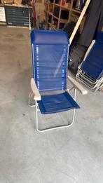 4 nette camping stoelen, Caravans en Kamperen, Ophalen, Zo goed als nieuw, Campingstoel