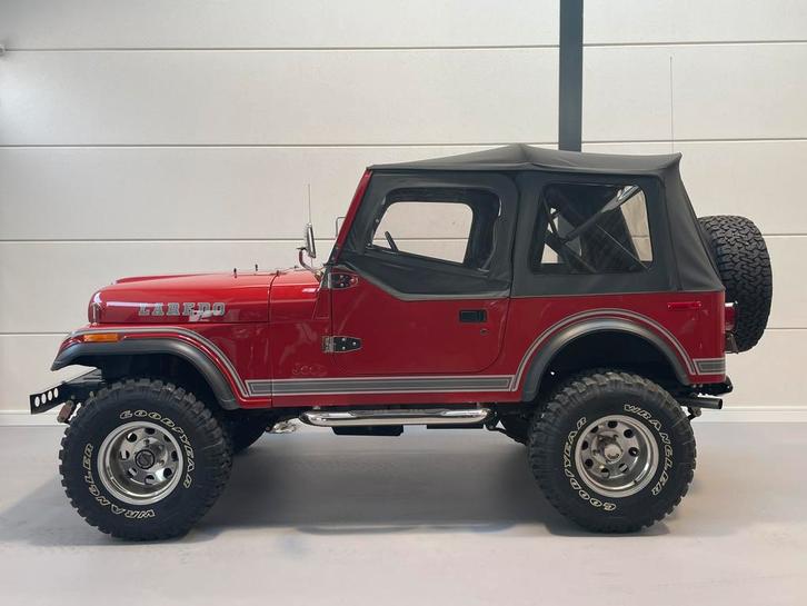Unieke Jeep CJ-7 V8 Edelbrock Pro Flo 4 EFI, Auto's, Jeep, Particulier, CJ, Benzine, Handgeschakeld, Ophalen