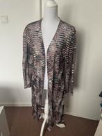 NIEUW bruin gestreept vest van Maicazz, Bruin, Verzenden, Maat 46/48 (XL) of groter, Nieuw