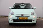 Fiat 500 0.9 TwinAir Turbo Lounge Mint Groen! Panoramadak Na, Auto's, Fiat, Voorwielaandrijving, Stof, Gebruikt, Euro 6