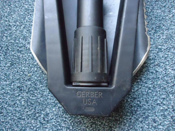 Gerber schep Legerschep PSU pioniersschep schop klapschep, Caravans en Kamperen, Kampeergereedschap, Gebruikt, Verzenden