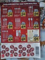 Vomar aktie bestek. 4 volle kaarten, Vomar, Ophalen of Verzenden