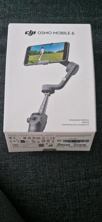 DJI Osmo Mobile 6 met bon en jaar garantie, Audio, Tv en Foto, Fotografie | Statieven en Balhoofden, Nieuw, Overige typen, Minder dan 150 cm
