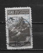 Turkije 1950, Verzenden, Overige landen, Gestempeld