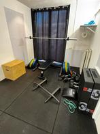 In uitstekende staat complete set fitnessmaterialen, Sport en Fitness, Fitnessmaterialen, Ophalen, Zo goed als nieuw, Halterset