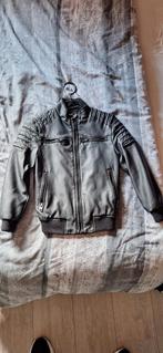 Zwart leren jasje, Coolcat, Ophalen of Verzenden, Zo goed als nieuw, Jongen