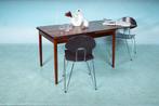 Vintage Deens design eettafel uitschuifbaar, rosewood table, Huis en Inrichting, Tafels | Eettafels, Gebruikt, Ophalen of Verzenden