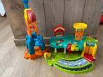 Vtech Toet Toet Auto's Set met oa garage, kraan en toren, Ophalen, Gebruikt, 2 tot 4 jaar