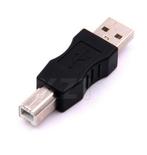 USB-A USB-B 2.0 Koppelstuk Kabel Verbinder Connecter Man-Man, Ophalen of Verzenden, Nieuw