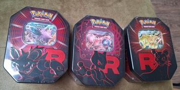 Team Rocket Tins Set - Pokémon TCG beschikbaar voor biedingen
