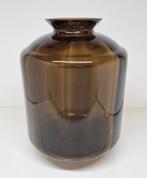 W.J. Rozendaal Kristalunie fumé optiekvaas Lampion 1932., Antiek en Kunst, Antiek | Glas en Kristal, Ophalen of Verzenden