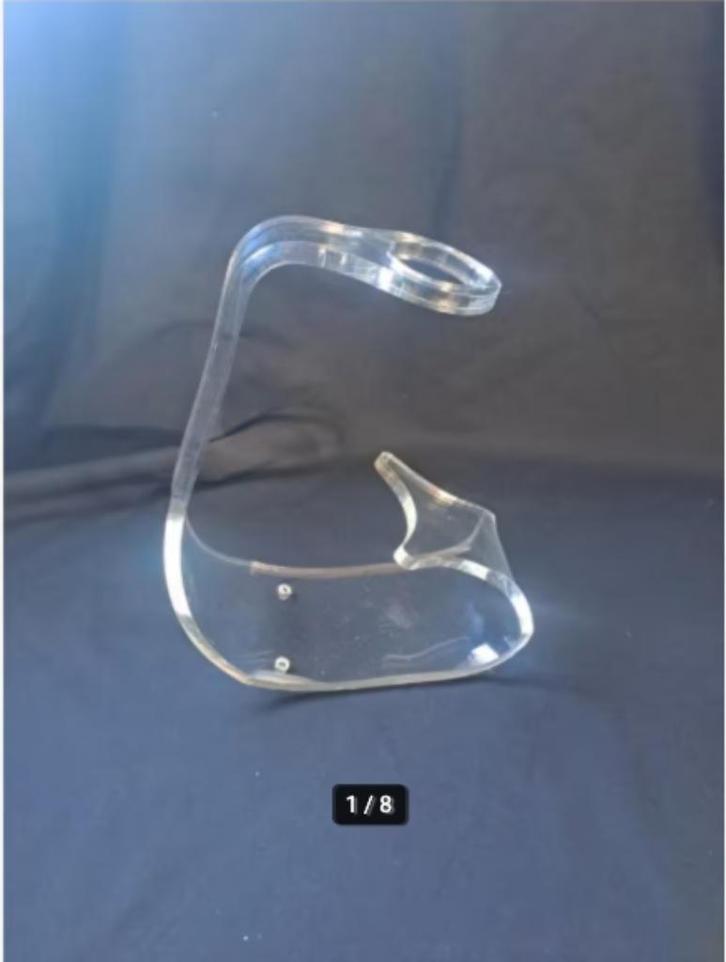 Vintage Lucite Clear Acrylic Single Wine Bottle Holder -10, Antiek en Kunst, Antiek | Keukenbenodigdheden, Ophalen of Verzenden