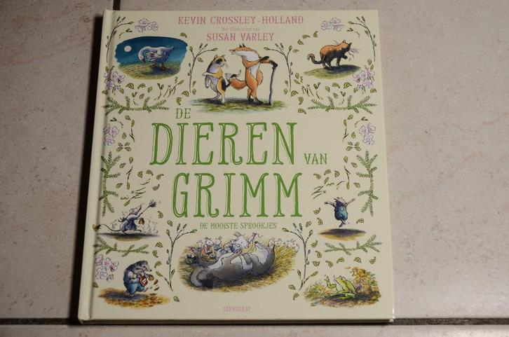 De Dieren van Grimm Sprookjes / Kevin Crossley NIEUW, Boeken, Kinderboeken | Kleuters, Nieuw, Sprookjes, Voorleesboek, Ophalen of Verzenden