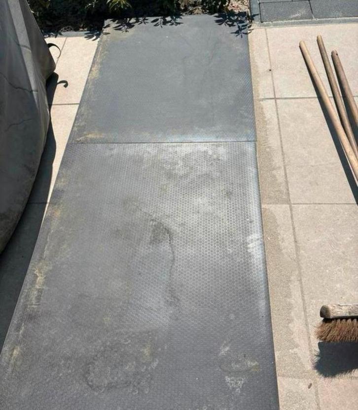 Hardhouten Planken - Gebruikt, Tuin en Terras, Palen, Balken en Planken, Gebruikt, Planken, Minder dan 180 cm, Hardhout, Ophalen of Verzenden