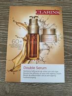 Clarins double serum en dagcrème sample, Nieuw, Gehele gezicht, Verzorging, Verzenden