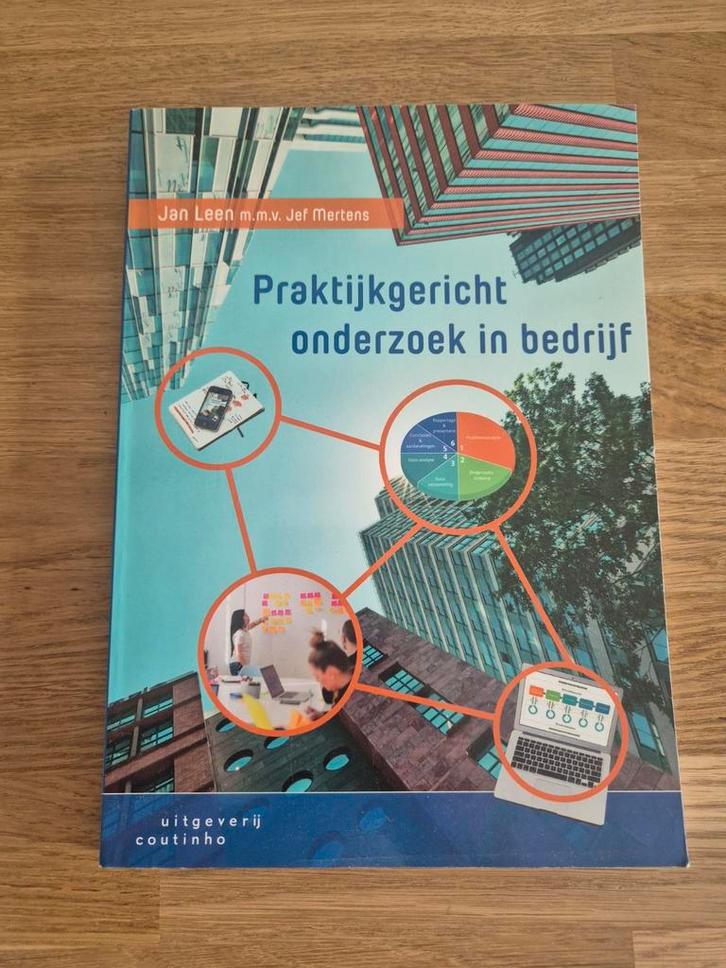 Jan Leen - Praktijkgericht onderzoek in bedrijf, Boeken, Schoolboeken, Nieuw, Nederlands, Overige niveaus, Ophalen of Verzenden