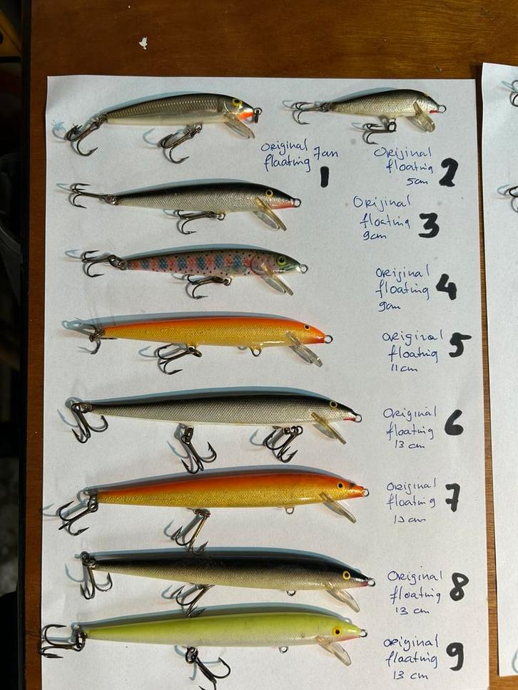 Rapala pluggen ea en div spinners, Watersport en Boten, Hengelsport | Roofvissen, Overige typen, Ophalen of Verzenden