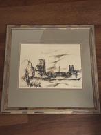 Ets Frans Nols ‘gezicht op Den Briel’ 1959, Ophalen