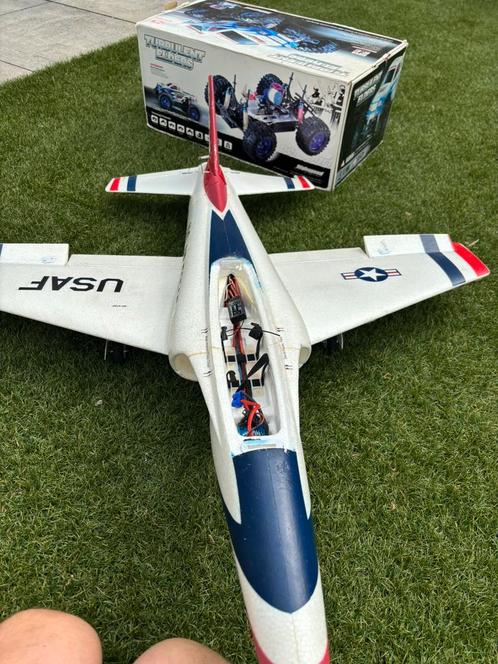 Habu jet met graupner hott ontvanger, Hobby en Vrije tijd, Modelbouw | Radiografisch | Vliegtuigen, Elektro, Ophalen of Verzenden