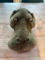 Wild & Soft Bibib luxe dierenkop nijlpaard XL, zgan, Ophalen of Verzenden, Zo goed als nieuw, Wanddecoratie