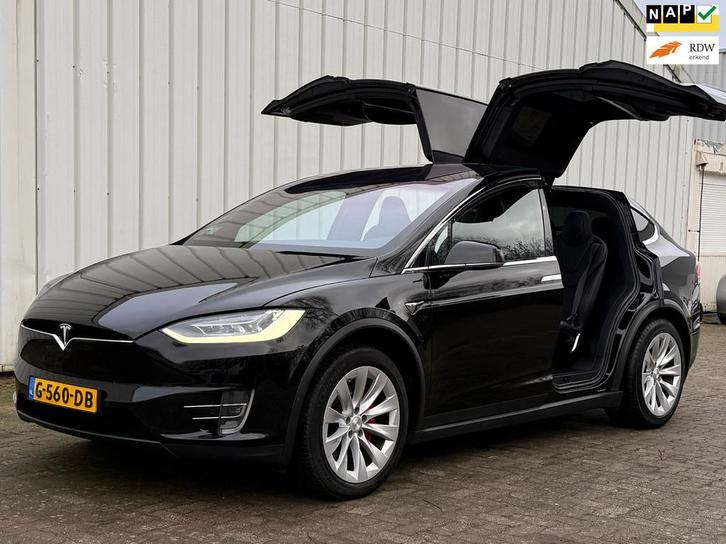 Tesla Model X Performance 6p. Ludicrous Mode Fully Self Driv, Auto's, Tesla, Bedrijf, Te koop, Model X, 360° camera, 4x4, ABS