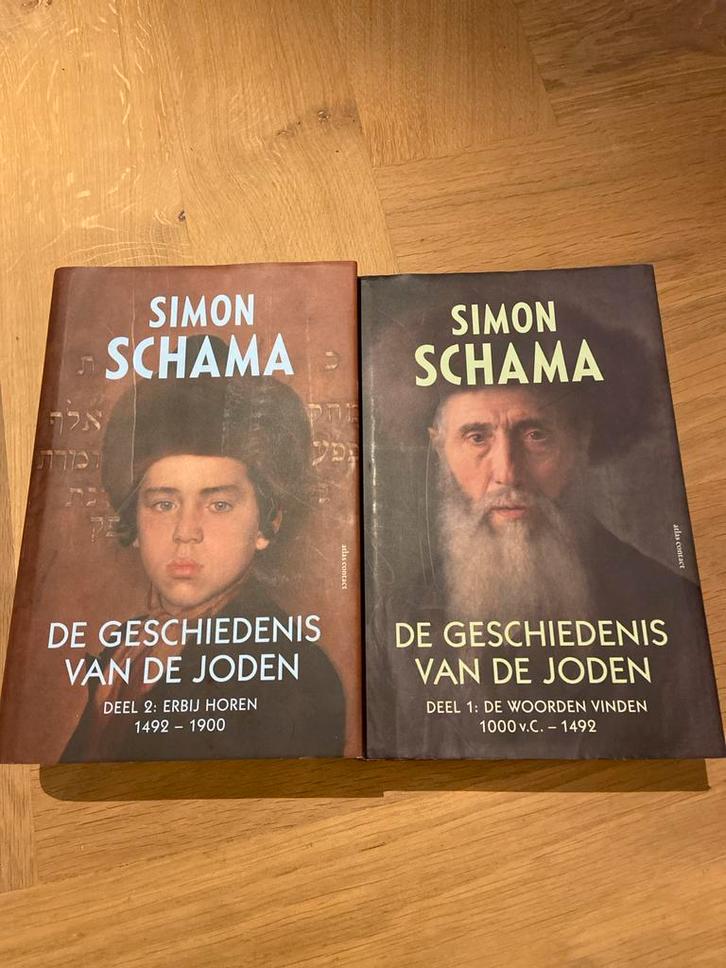 Simon Schama - De Geschiedenis van de Joden (2 delen), Boeken, Geschiedenis | Vaderland, Zo goed als nieuw, 20e eeuw of later