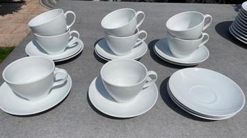 8x Ikea kop en schotel servies NIEUW beschikbaar voor biedingen