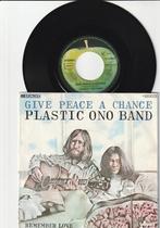 PLASTIC ONO BAND [JOHN LENNON] - GIVE PEACE A CHANCE   [7''], Cd's en Dvd's, Vinyl | Pop, Overige formaten, 1960 tot 1980, Gebruikt