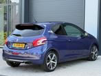 Peugeot 208 1.6 THP GTi / Panoramadak / Speciale Kleur / NAP, Voorwielaandrijving, Euro 5, Blauw, Leder en Stof