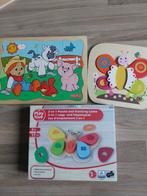 Houten puzzels, Kinderen en Baby's, Speelgoed | Kinderpuzzels, Ophalen, 2 tot 4 jaar, Gebruikt, Van hout