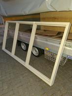Hardhouten kozijn met glas 2866x 1382mm, Ophalen, Nieuw, Inclusief glas, 75 tot 150 cm