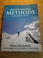 Business Research Methods - Studieboek, Gelezen, Gamma, Boris Blumberg, HBO