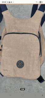 rugtas Kipling beige blauw dubbele tas met mooie detals, Ophalen of Verzenden, Gebruikt, Kipling