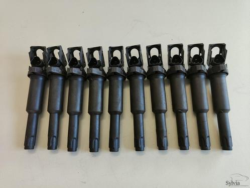 Pen bobine set 8 cilinder N63 ook M5 BMW  5 / 6 / X5 / X6 se, Auto-onderdelen, Motor en Toebehoren, BMW, Gebruikt, Ophalen of Verzenden