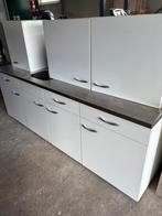 Keukenblok, Huis en Inrichting, Ophalen, Gebruikt, Wit, Enkelwandige keuken