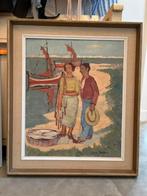 Margit Öberg schilderij 50x57, Ophalen of Verzenden