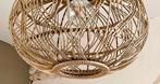 Hanglamp rotan (nooit gehangen), Huis en Inrichting, Ophalen of Verzenden, Nieuw, Overige materialen, Minder dan 50 cm