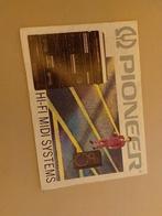 Pioneer Hi-fi system stereo catalogus 1988 prijslijst, Verzamelen, Ophalen of Verzenden, Overige typen