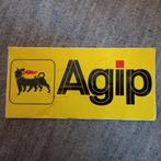 Leuke oude sticker.   Agip olie., Verzamelen, Ophalen of Verzenden