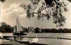 Bergsche Plas Hillegersberg Zwaan en zeilboot watervilla's, Verzenden, 1960 tot 1980, Ongelopen, Zuid-Holland