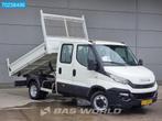 Iveco Daily 35C12 Euro6 Dubbel Cabine Kipper 3500kg trekhaak, Te koop, 3500 kg, 6 stoelen, Iveco