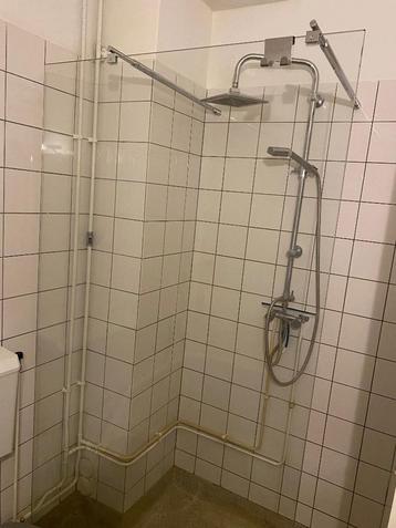Vrijstaande douchewand beschikbaar voor biedingen