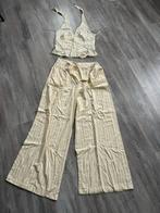 Stradivarius Gele Pak - Top en Broek, Ophalen of Verzenden, Zo goed als nieuw, Maat 42/44 (L), Geel