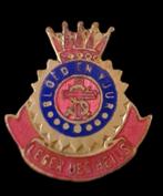 Leger des Heils- bloed en vuur broche 2, Verzenden, Zo goed als nieuw, Overige onderwerpen, Speldje of Pin