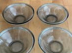 A.D.Copier: 4 grijze Primula dessertschaaltjes Leerdam 1948, Ophalen of Verzenden