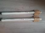 2 Tafelpoten Adils Ikea wit, Huis en Inrichting, Nieuw, Tafelpoot, Minder dan 50 cm, Rond