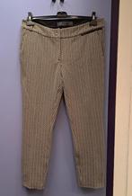 Airfield dikkere stof pantalon creme/ zwart printje 44 47800, ., Zwart, Maat 42/44 (L), Ophalen of Verzenden