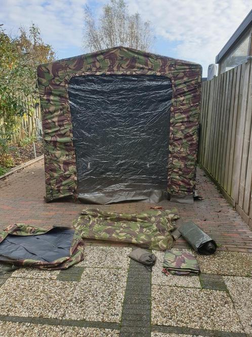 Ultimate camouflage cookhouse tent 4x gebruikt !!!!, Watersport en Boten, Hengelsport | Karpervissen, Zo goed als nieuw, Overige typen